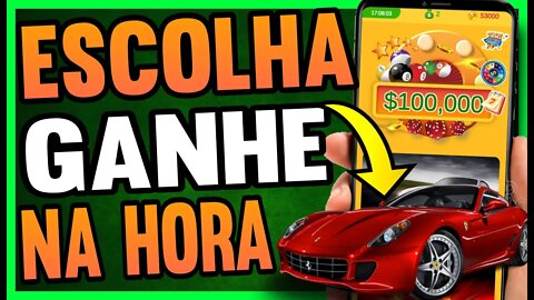 [INACREDITÁVEL 😱] NOVO APP de JOGO que GANHA DINHEIRO de VERDADE - ESCOLHA SEU CARRO