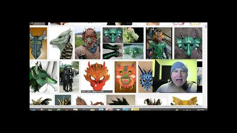 Scalia and the DRAGON Costume CRAZZZZY - Jonathan Kleck
