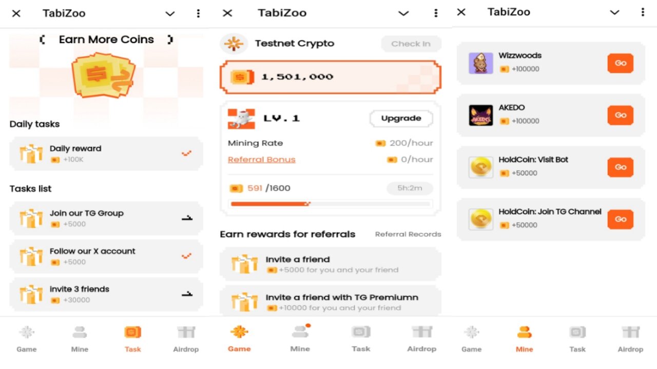 TabiZoo | Join Me And Raise Tabi Pets To Get The Tabi Airdrop | New Telegram Crypto Mining Bot