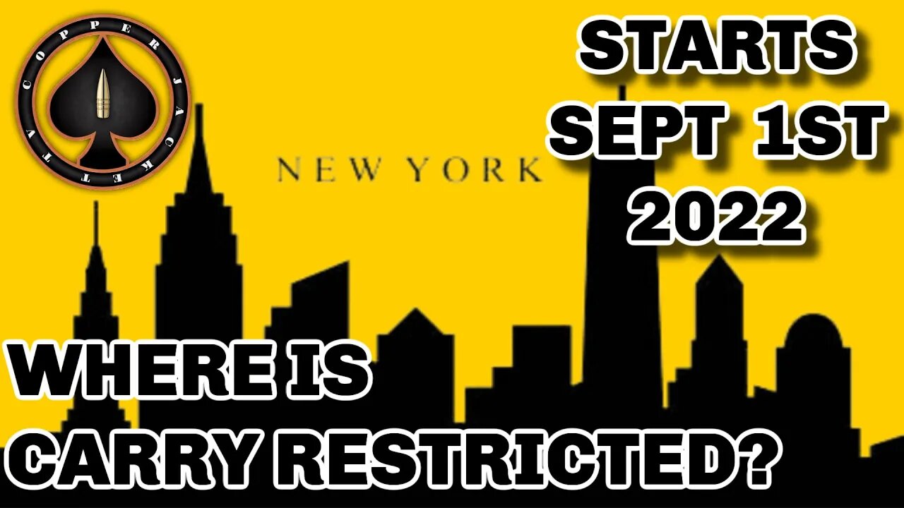 Where "CAN'T" You Carry In New York & New Laws