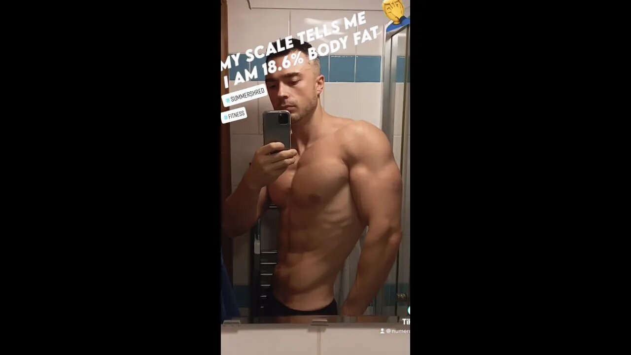18% Body Fat According To My Smart Stale 🤦♂️ #shorts