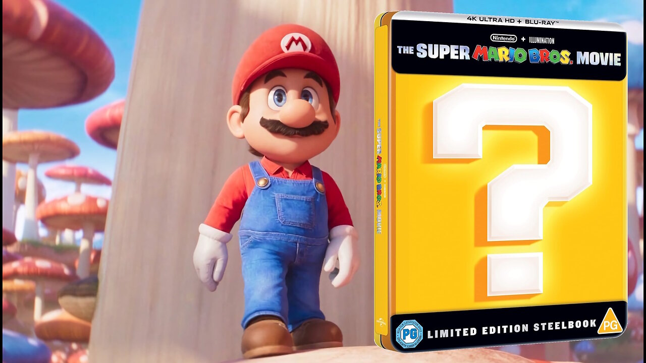 The Super Mario Bros. Movie [4K UHD & Blu-ray Steelbook]