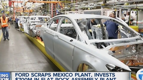 Ford scraps plans for Mexico plant, will invest in Michigan