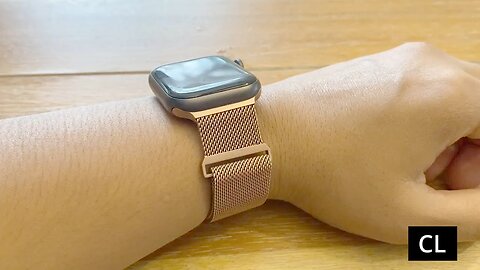 Love This Rose Gold Apple Watch Stainless Steel Mesh Loop Ma