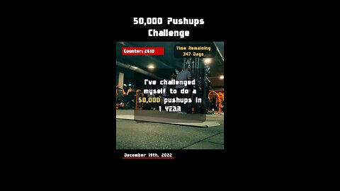 50k pushups challenge