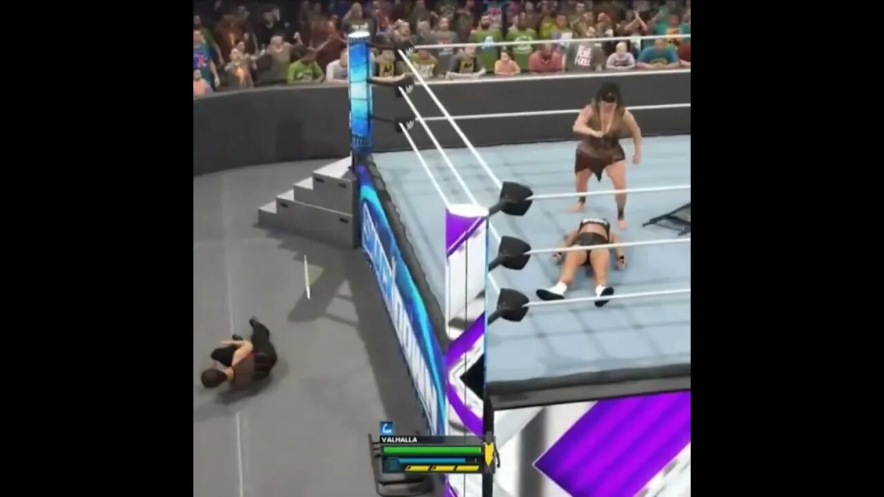 wwe 2k23 valhalla #wwe2k23 #wwe2k23gameplay #wwe2k23myfaction