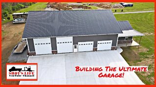 Building the Ultimate Garage | EPS 35 | Framing the Office, Door Install, Drain | Shots Life