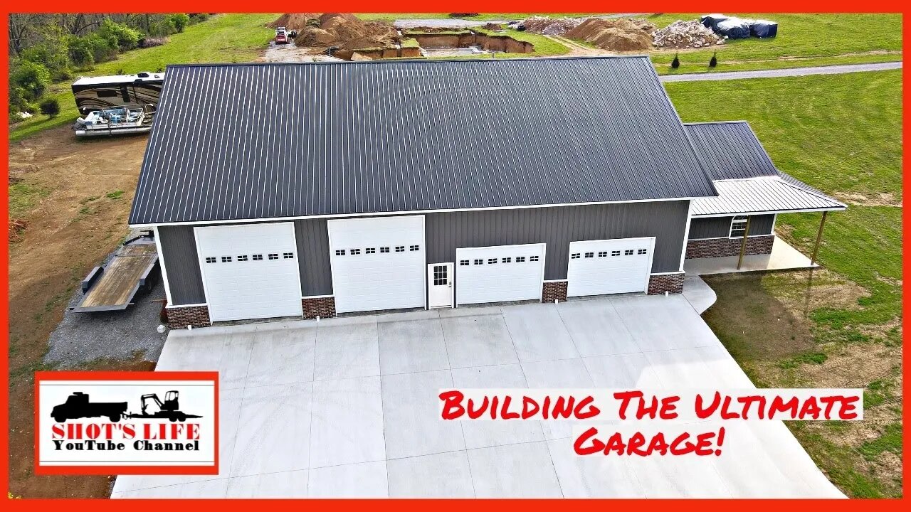 Building the Ultimate Garage | EPS 35 | Framing the Office, Door Install, Drain | Shots Life