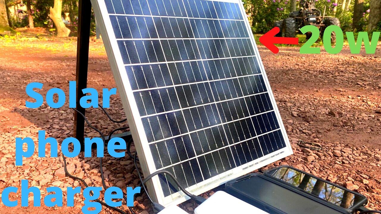 How to make a solar phone charger