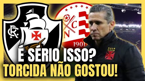 MUDANÇAS NO TIME! TORCIDA NA BRONCA! AVISA LÁ QUE PRECISA GANHAR! NOTÍCIAS DO VASCO AGORA