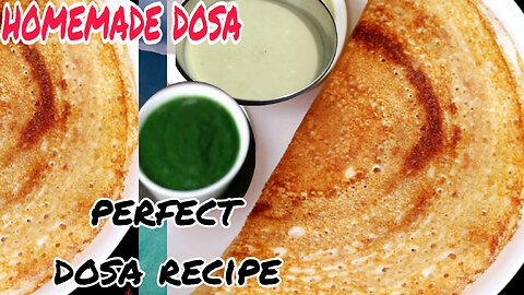 Dosa recipe how to make dosa recipe