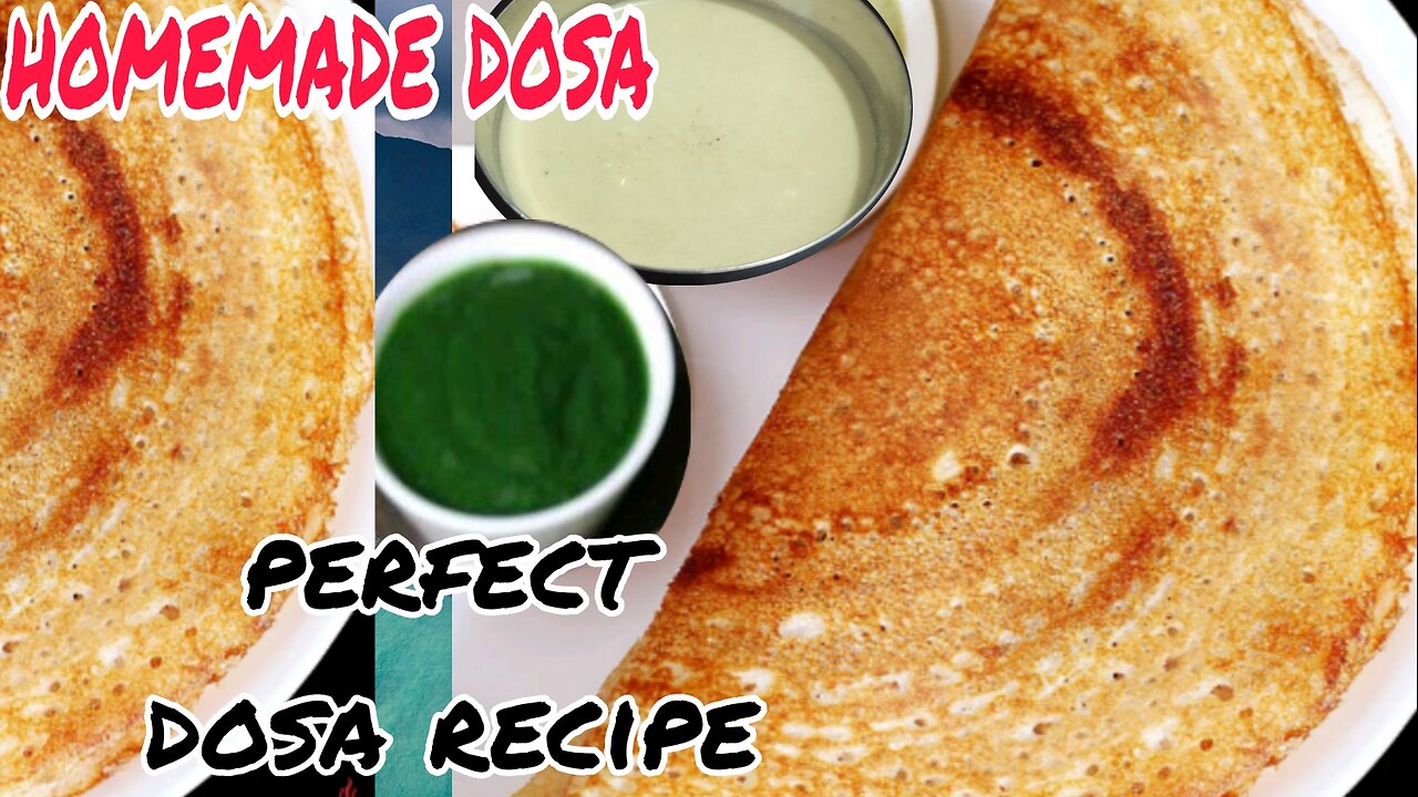 Dosa recipe how to make dosa recipe