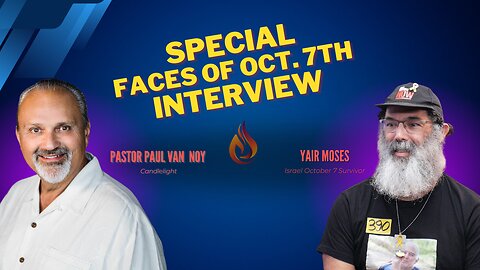 Special Faces of October Interview| Paul Van Noy & Yair Moses