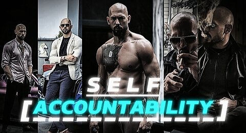 SELF ACCOUNTABILITY | ANDREW TATE | Motivational Speech | 4k |