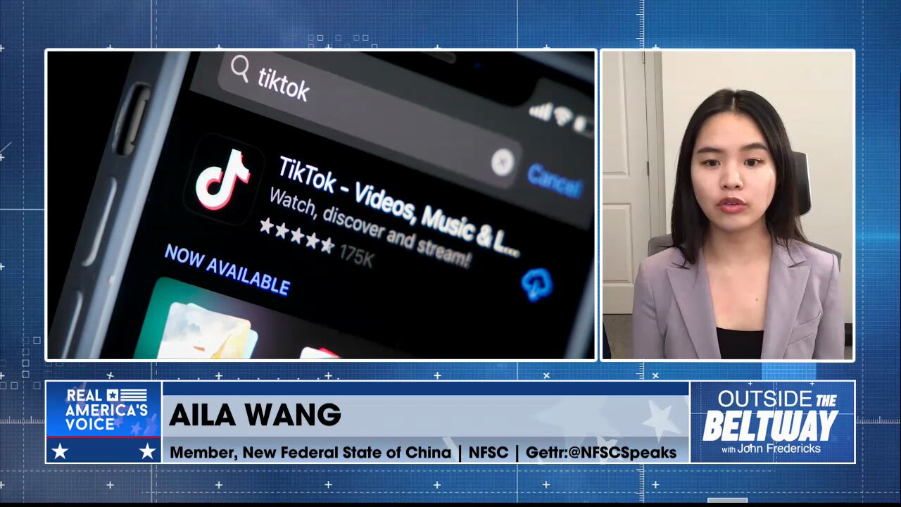 Aila Wang: CCP's Plan To Control U.S. Youth Through TikTok Manipulation