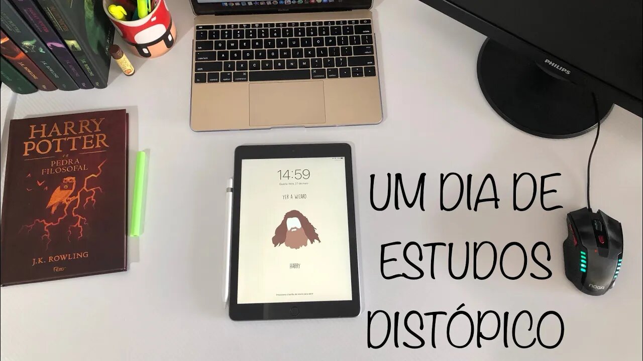 STUDYVLOG - estudando na quarentena (com o iPad)