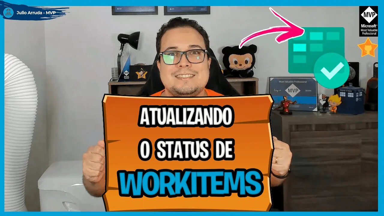 Atualizando o Status do WorkItem no Pull Request | Azure Boards