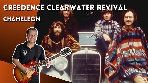 Como tocar CHAMELEON ( Creedence Clearwater Revival) - Aula Completa + PDF