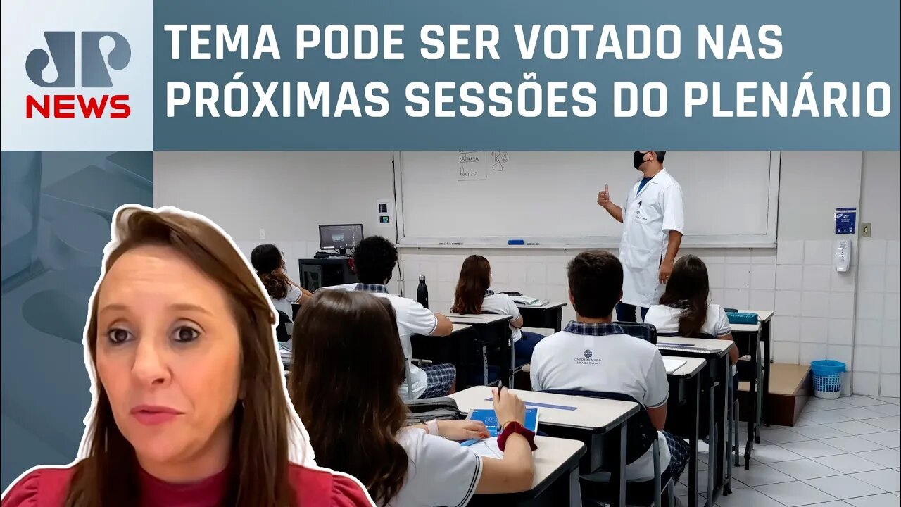 Deputada Renata Abreu discute sua proposta de inclusão de educação política no currículo escolar