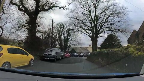 Driving from.Tavistock golf course to a supermarket Dartmoor 24th March 2023