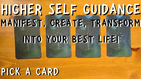 HIGHER SELF'S MESSAGES: Bring in your BEST LIFE || PICK A CARD Tarot Reading (Timeless)