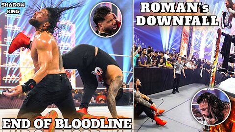 END OF BLOODLINE . ROMAN REIGNS GOT BETRAYED .