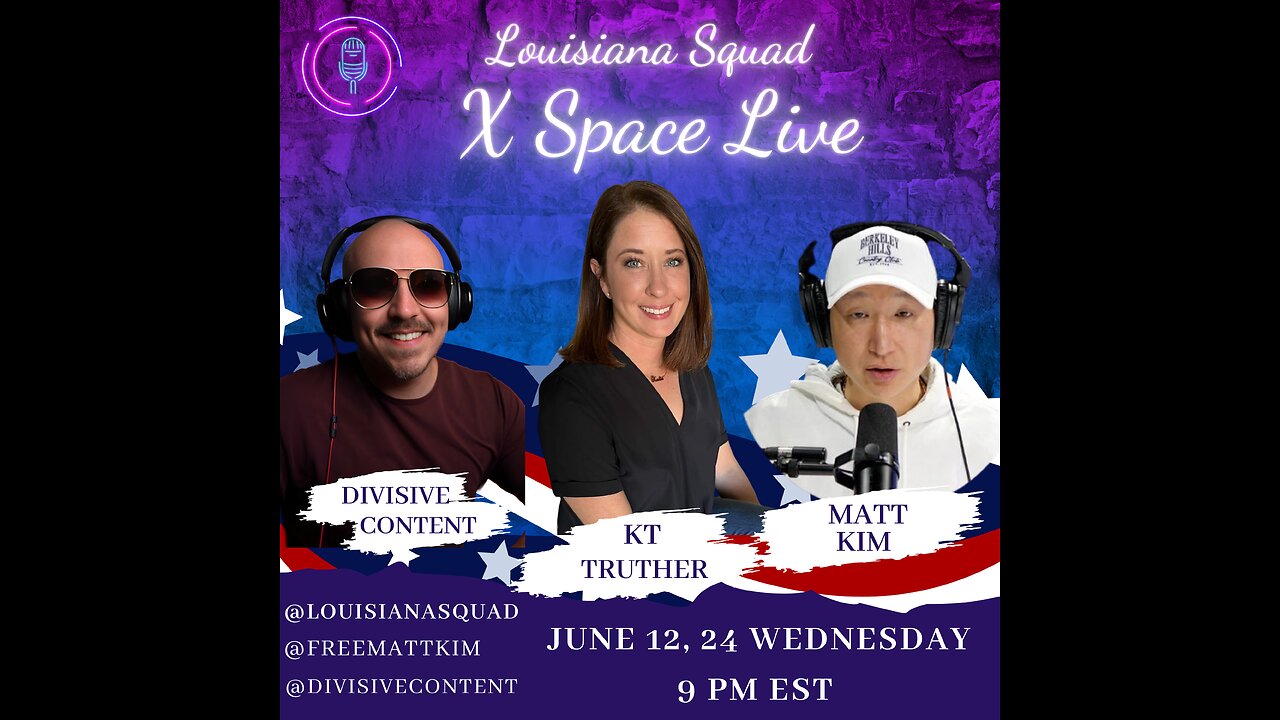 Live X Space with Matt Kim