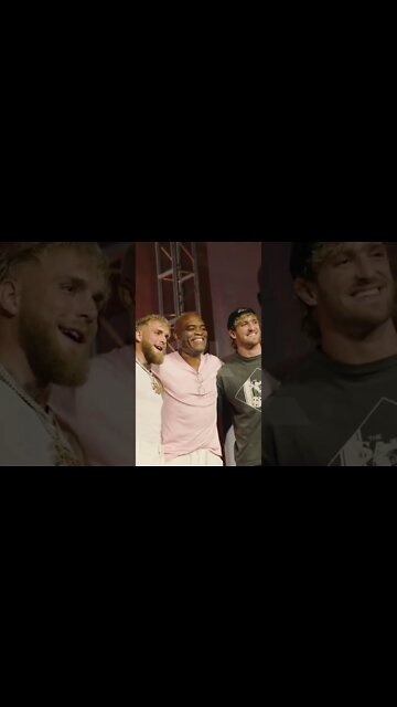 Jake Paul and Logan Paul recreate childhood photo with Anderson Silva #jake #jakepaul #loganpaul