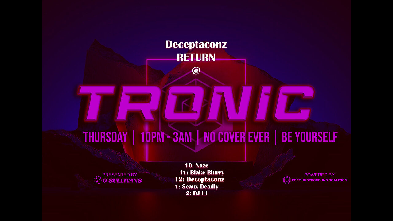 Tronic Thursdays