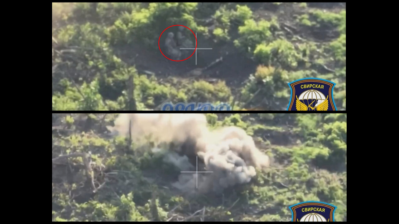 Russian scouts/artillery discovered and destroyed Ukrainian NP-s