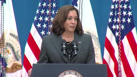 Vice President Kamala Harris at the University at Buffalo
