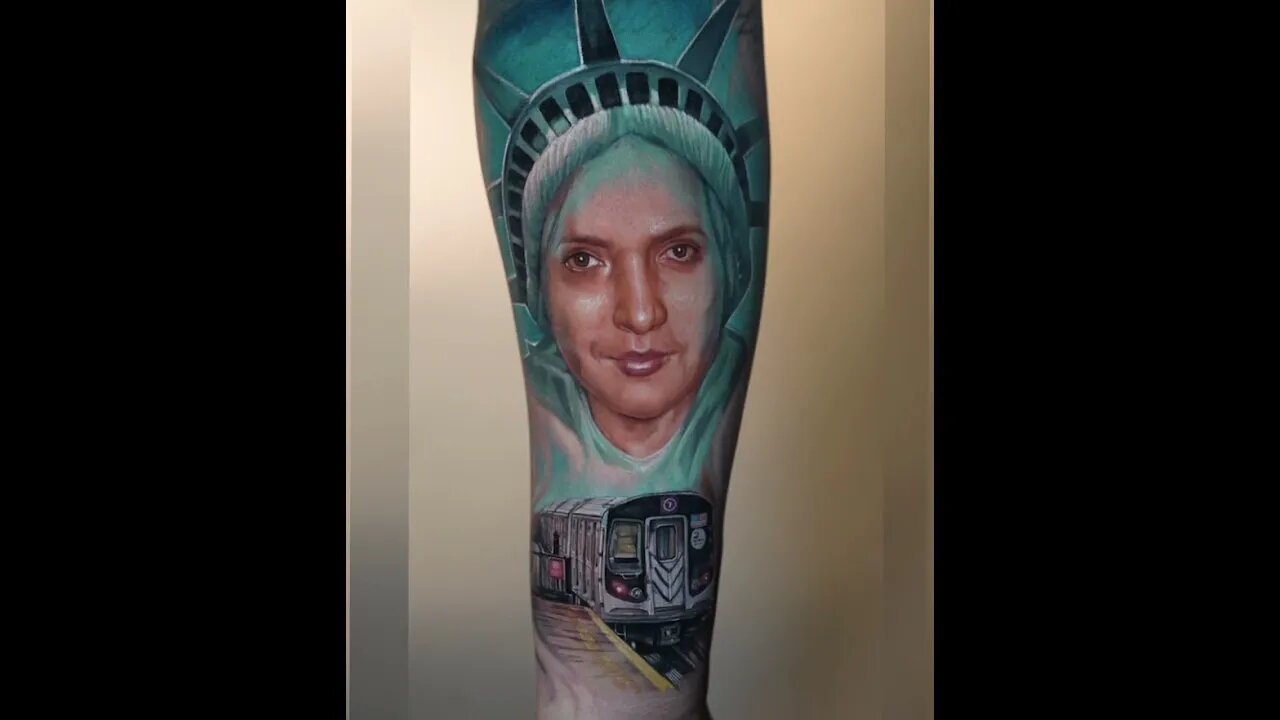 Most Unique New York Theme Tattoo