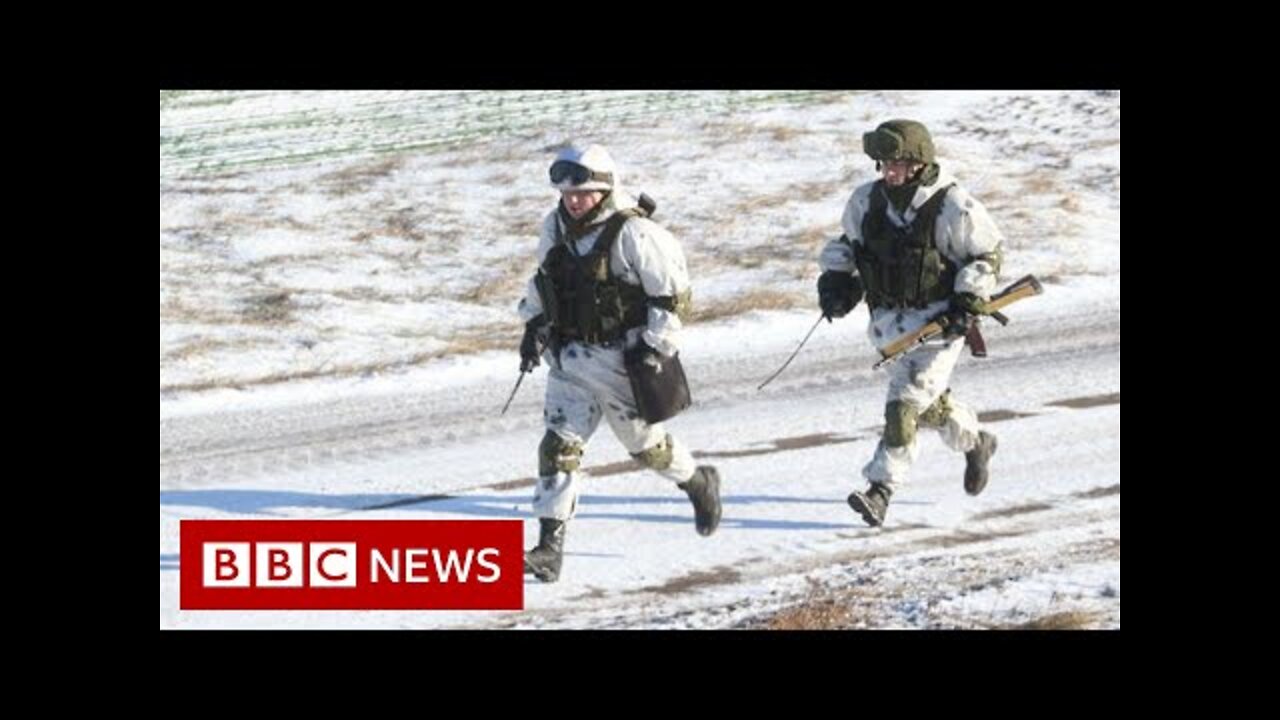 No sign of withdrawal of Russian troops near Ukraine, Nato chief says - BBC News