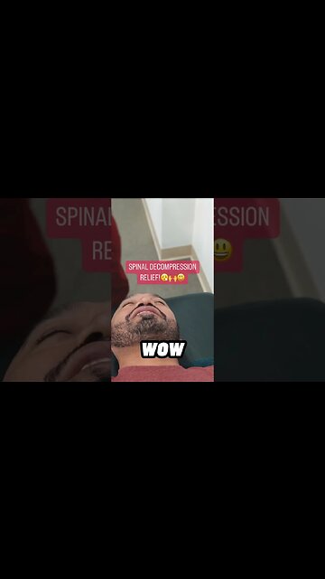 HE FOUND HIS SPINAL DECOMPRESSION RELIEF!🙌🤯🔥| Dr. Boris Nektalov