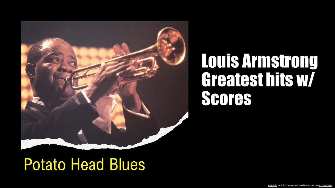 🎺🎺🎺🎺 Louis Armstrong Greatest Hits w/ Scores - Potato Head Blues