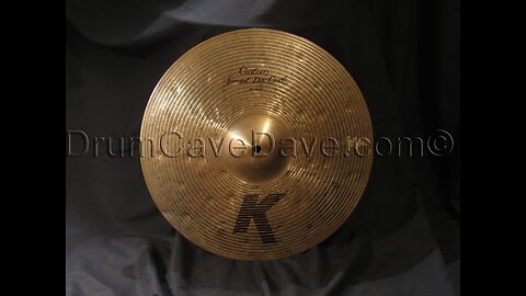 16” Zildjian K Custom Special Dry Crash cymbal