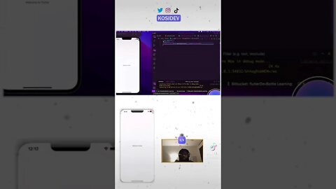 Add custom brand welcome screen #ios #android #flutter #animation