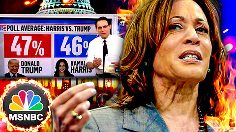 MSNBC PANICS over Kamala Harris TRAINWRECK!!!