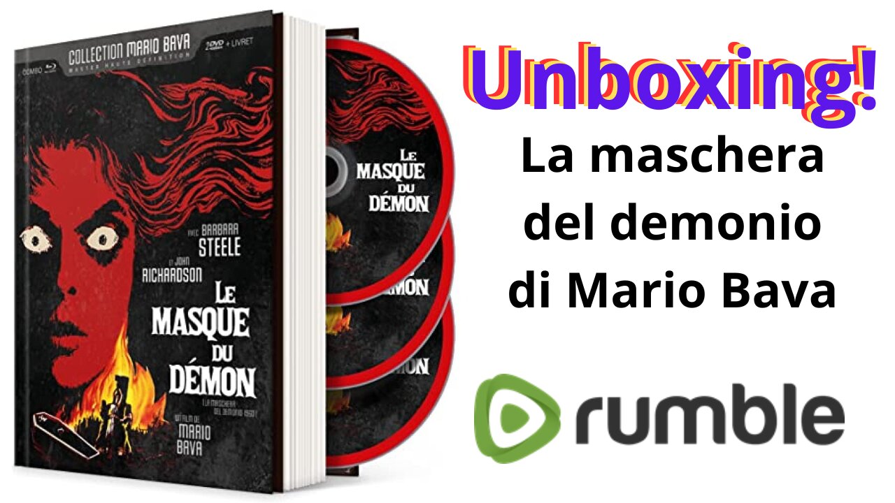 La maschera del demonio - Unboxing edizione francese | Canale 3