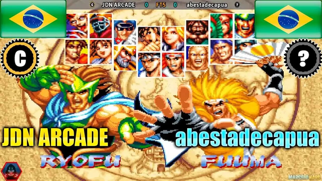 World Heroes Perfect (JDN ARCADE Vs. abestadecapua) [Brazil Vs. Brazil]