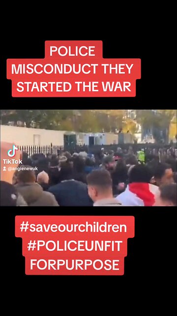 POLICE MISCONDUCT TRIED TO BLOCK US FROM PAYING OUR RESPECT ON REMEMBRANCE DAY