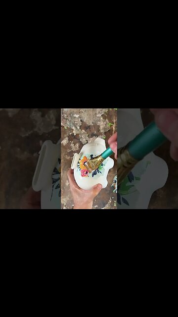 Creative Glass Piggy Bank Makeover: Napkins & Mod Podge Transformation!