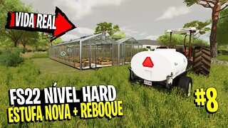 ▶️Comprei uma estufa para produção de alface FARMING SIMULATOR 22