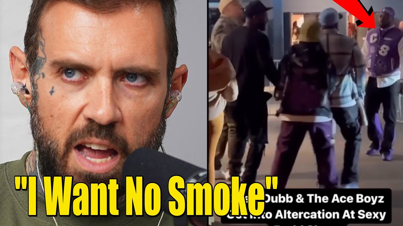 Adam22 Begs For Mercy After Figgmunity Runs Down On His Co-Host