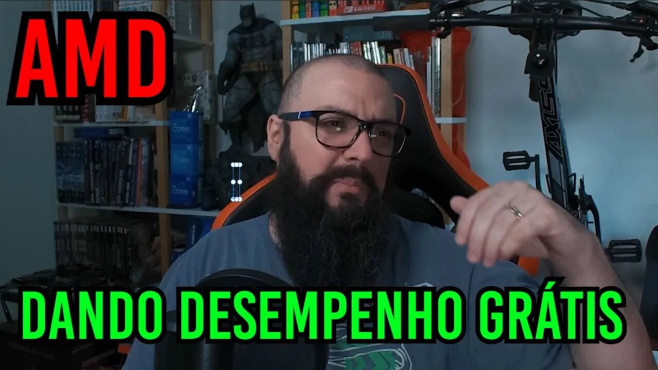 AMD Entragando Desempenho Grátis !