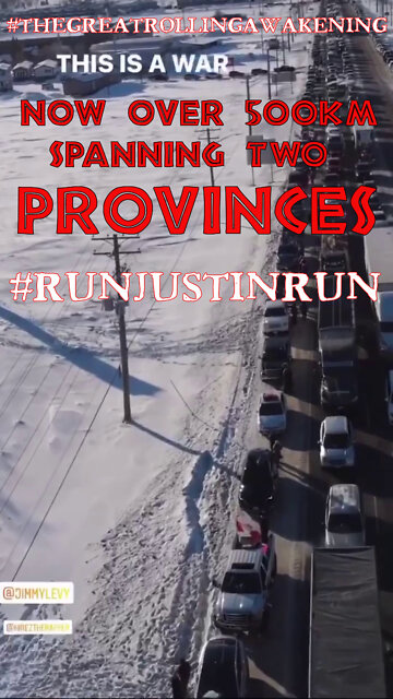 #RUNJUSTINRUN - #TheGREATRollingAWAKENING now spanning 2 PROVINCES