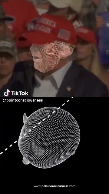 the shots narrowly missed Donald Trump's skull and brain by just the width of his ear