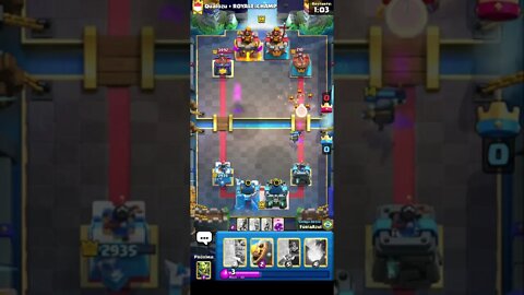 Batalha em duplas aleatória Clash Royale