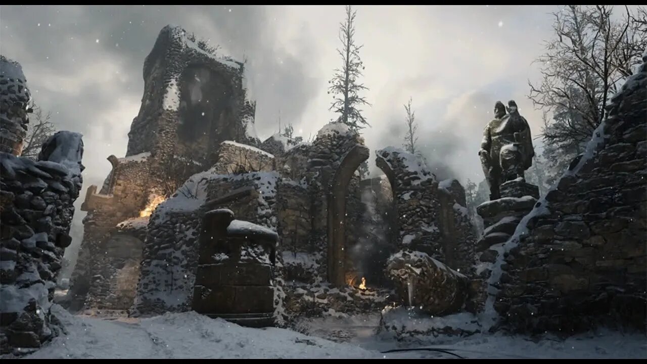 Call of Duty WW2 Multiplayer Map Ardennes Forest