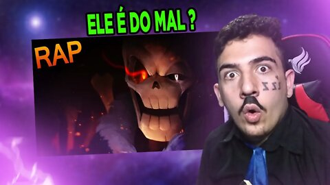 PASTOR REACT Rap do Papyrus Disbelief "Não Acredito Mais em Você" - Undertale | RapGame #06